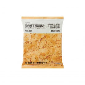 口袋零食 烧烤味不规则脆片